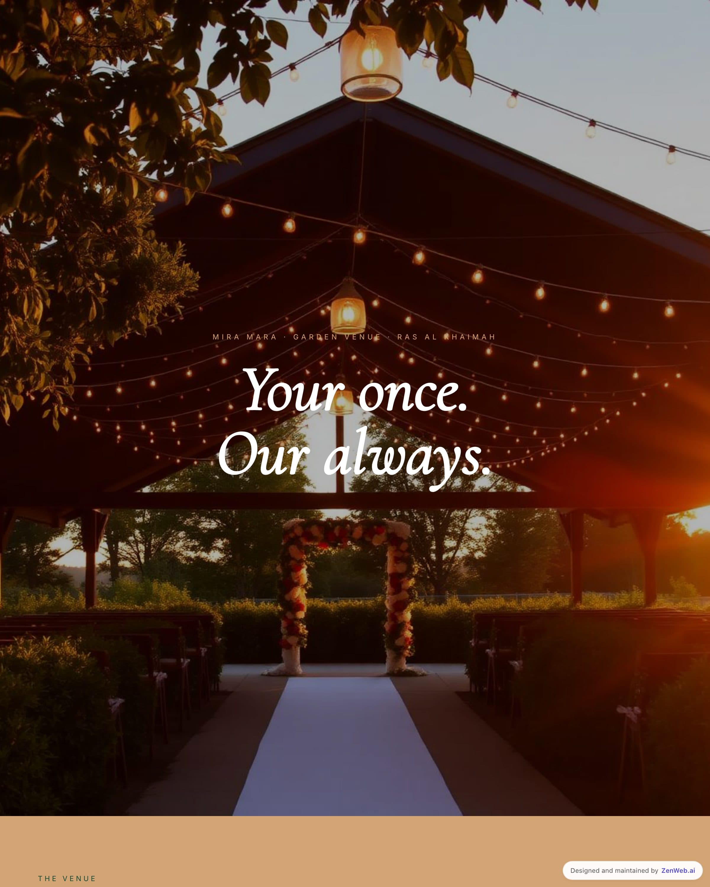 Mira Mara Weddings template preview