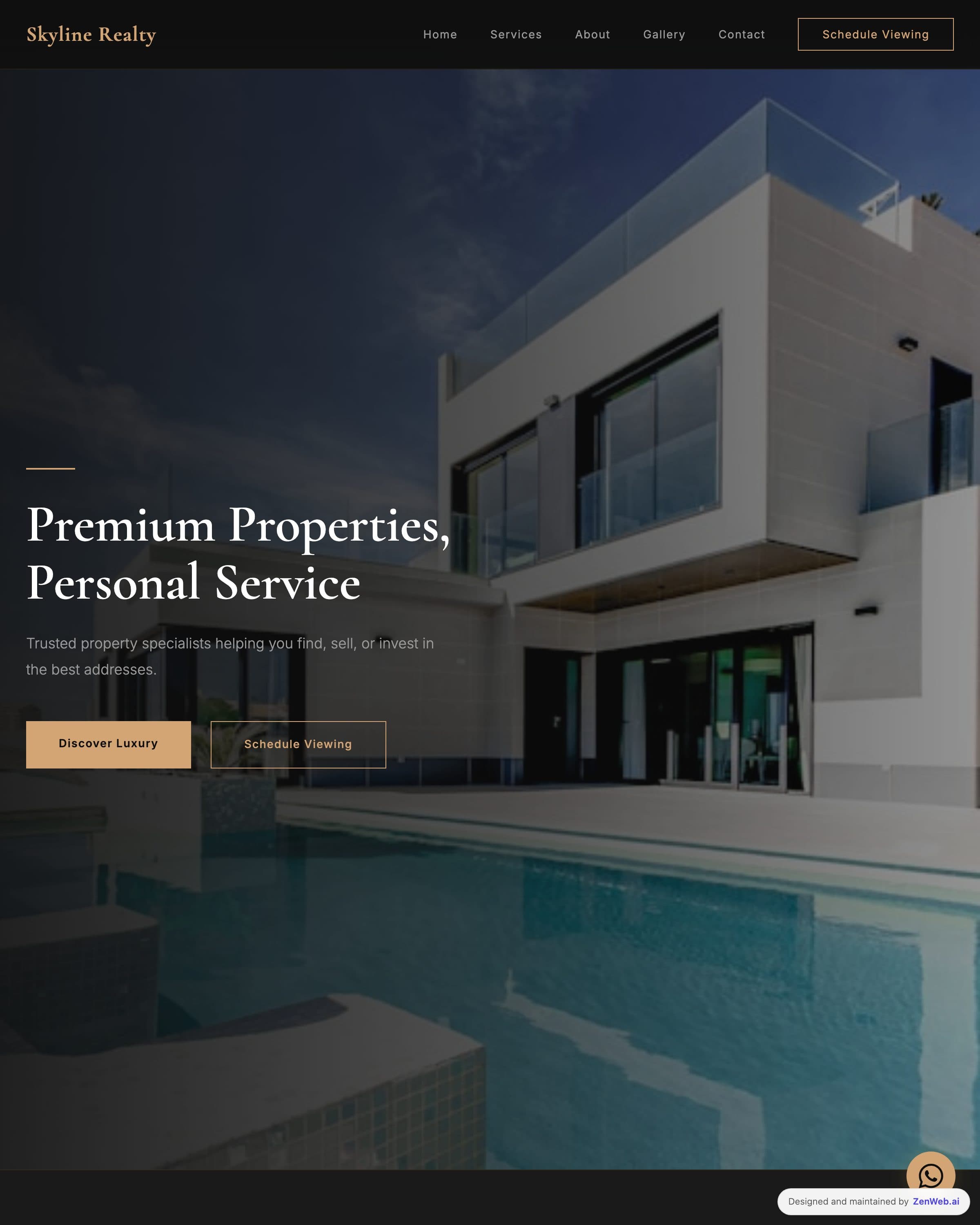 Realestate Premium template preview